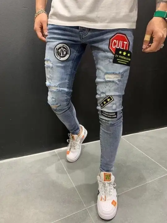 hip hop skinny jeans
