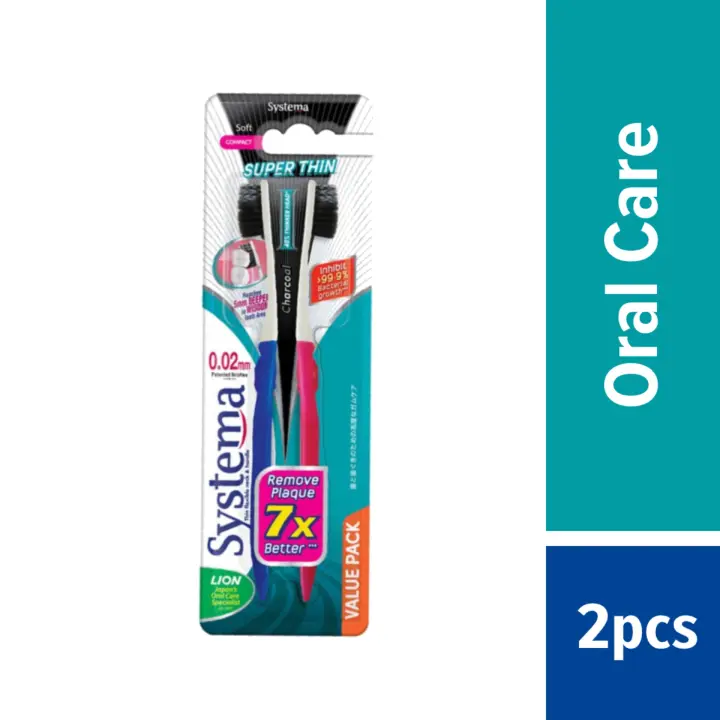 systema charcoal toothbrush