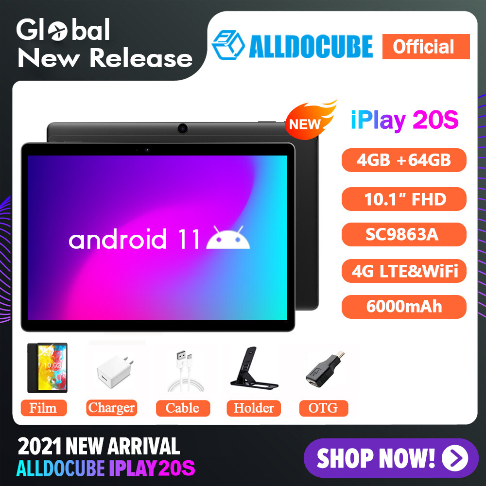 Máy Tính Bảng Alldocube iPlay 20S Gọi Điện Thoại 4GB RAM 64GB ROM 10.1
