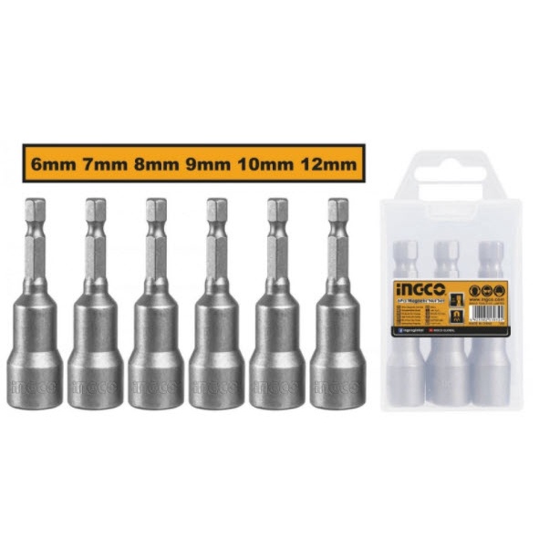 Bộ đầu bắn tôn đa năng 6 chi tiết ingco amn65061