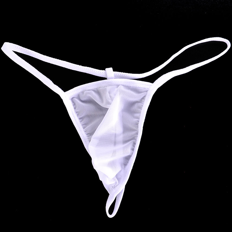 Men G string T hongs Mesh Underwear T-back Briefs Bikini Underpants Spand