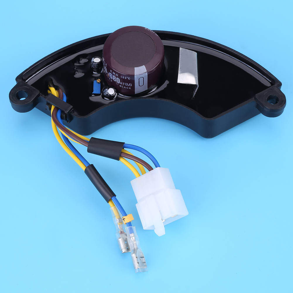 Arc-shaped Automatic Voltage Regulator AVR for 6.5KW 7KW 8.5KW Generator Voltage Regulator 2-phase 6-wire Petrol Generator