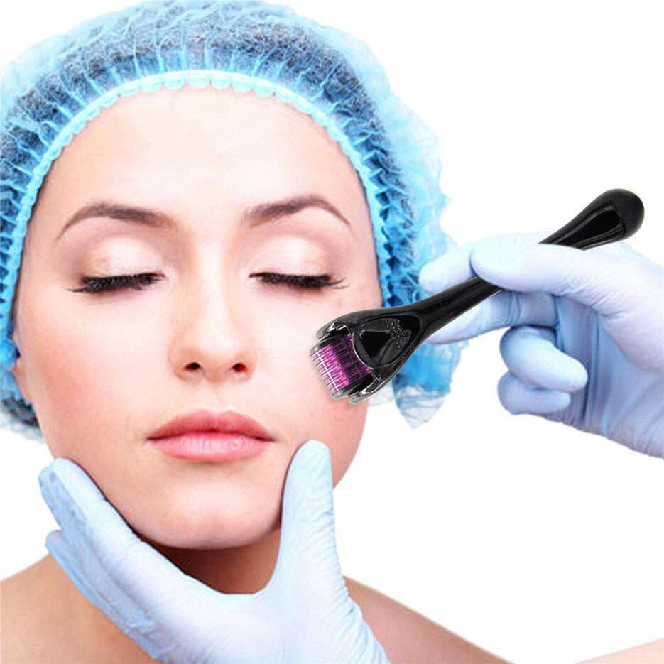 E-ERA Con Lăn Kim Siêu Nhỏ 540 Con Lăn Derma Con Lăn Bằng Titan Mọc Râu