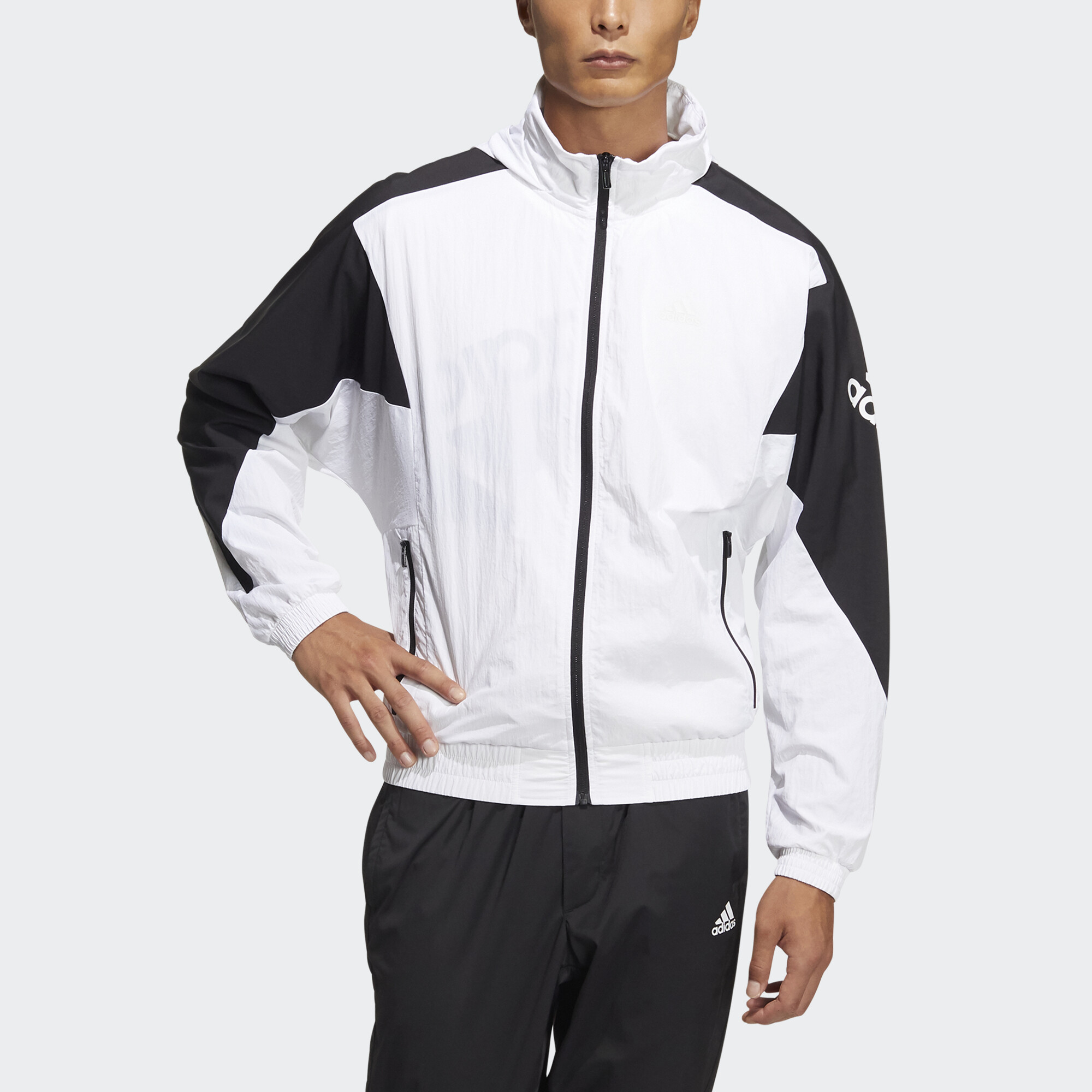 adidas BrandLove Woven Block Jacket 