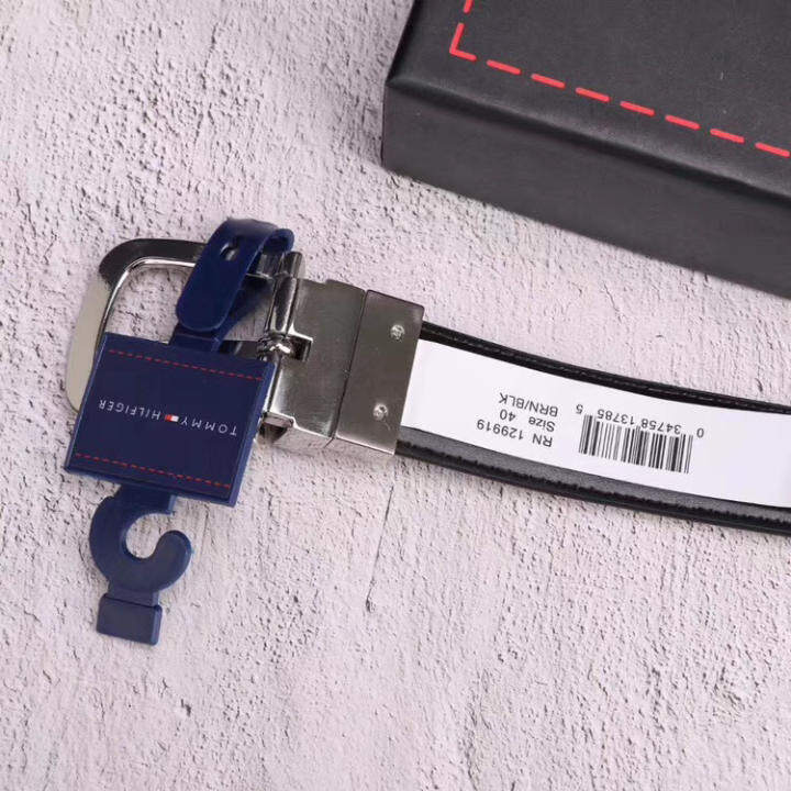 tommy hilfiger wallet and belt set
