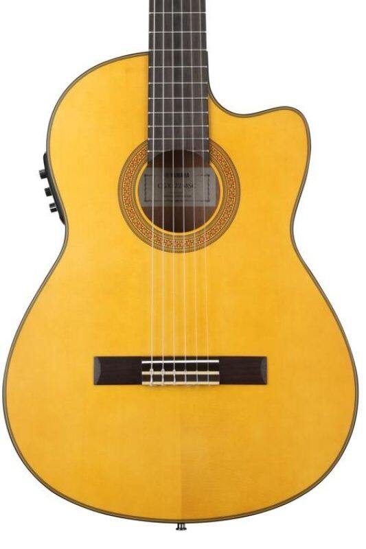 YAMAHA CGX-122MSC 40 Solid Spruce Top Full Size Classical Guitar With Pick Up (CGX122MSC) Malaysia
