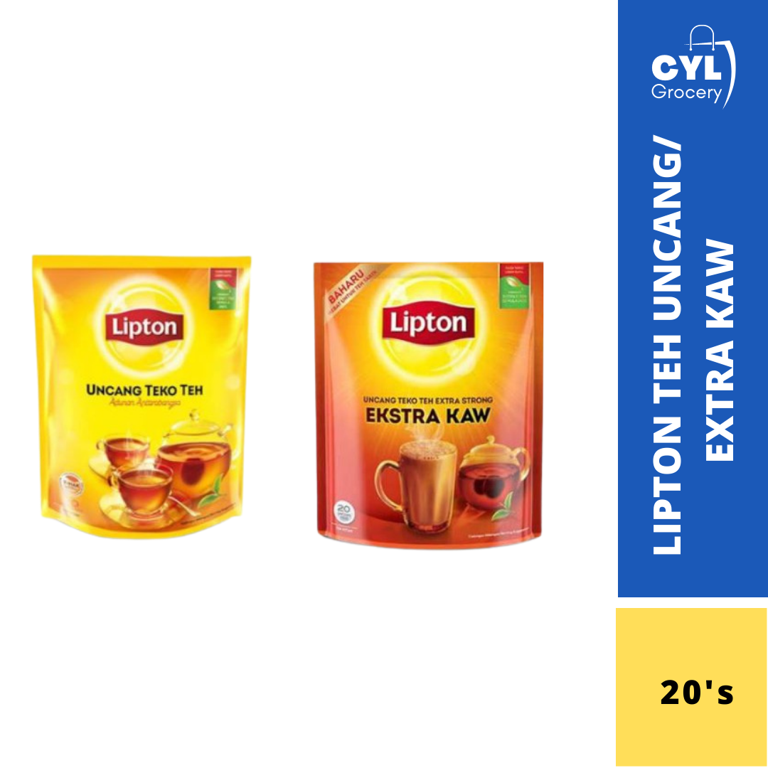 LIPTON TEH UNCANG LIPTON TEA BAG LIPTON茶叶包 20‘S 40'S 80'S