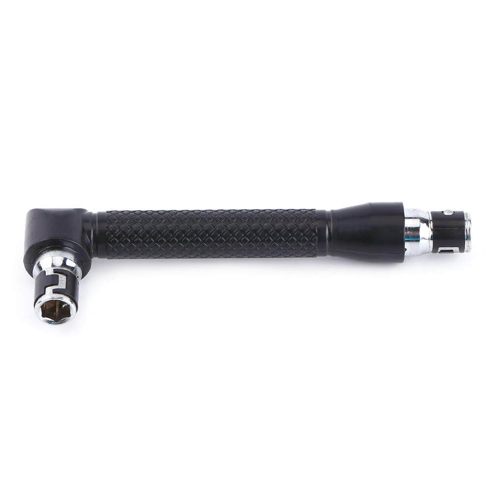 L-Shape 1/4 Inch Hex Socket Wrench Double L-Shaped Wrench Head For Screwdriver Bits Hand Tool