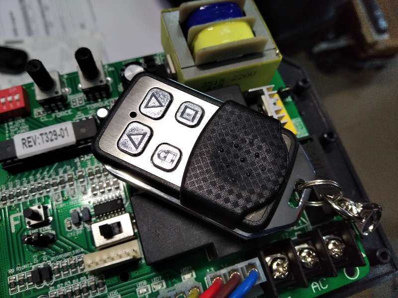 Bảng Điều Khiển Động Cơ Mở Cổng Trượt, Bộ Điều Khiển PCB Không Mở Cổng Trượt Với Điều Khiển Từ Xa RF