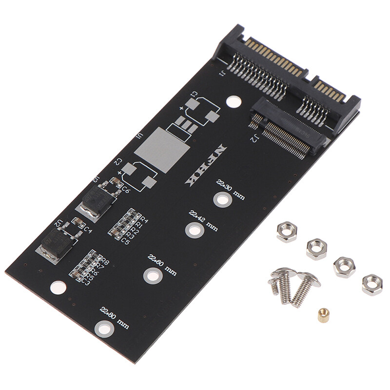 Ministar B+M key M.2 ngff ssd to m.2 sata 3 raiser m.2 to sata adapter expansion card Lazada