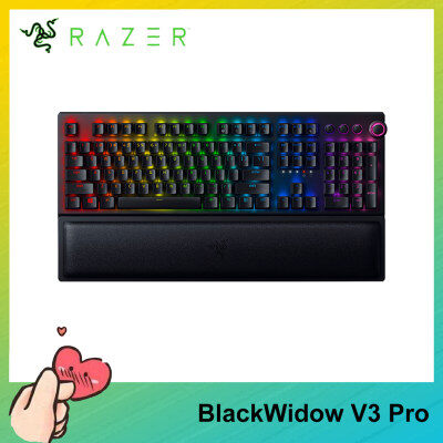 [Ready เพื่อส่ง] เกมมิ่งคีย์บอร์ด V3 Pro คีย์บอร์ดเกมไร้สา Razer Chroma RGB คีย์บอร์ดแบบกลไกสำหรับ PC แล็ปท็อป Compute