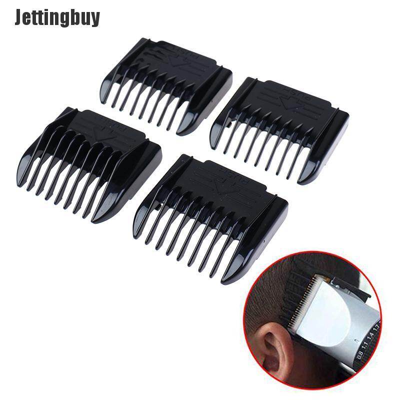 [Jettingbuy] 4 Pcs Guide Combs Hair Trimmer Clipper Limit Comb Cutting Guide Replacement Tool