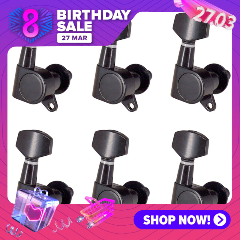 Esquirla Sealed Acoustic Electric Guitar Tuning Pegs Machine Head Tuners Spare Parts Malaysia