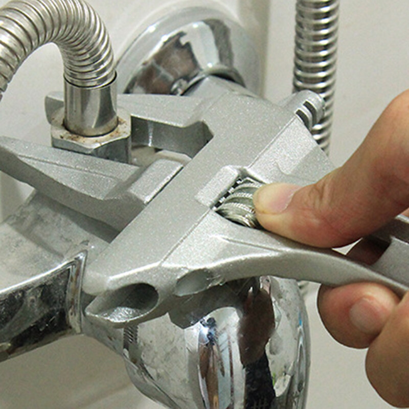 【ZNBY】Taps Cờ Lê Điều Chỉnh Được Dụng Cụ Cầm Tay Đa Năng Cờ Lê Chìa Khóa Thông Dụng Cờ Lê Mở Bộ Lọc Dầu Ống Nước Phòng Tắm Có Thể Điều Chỉnh