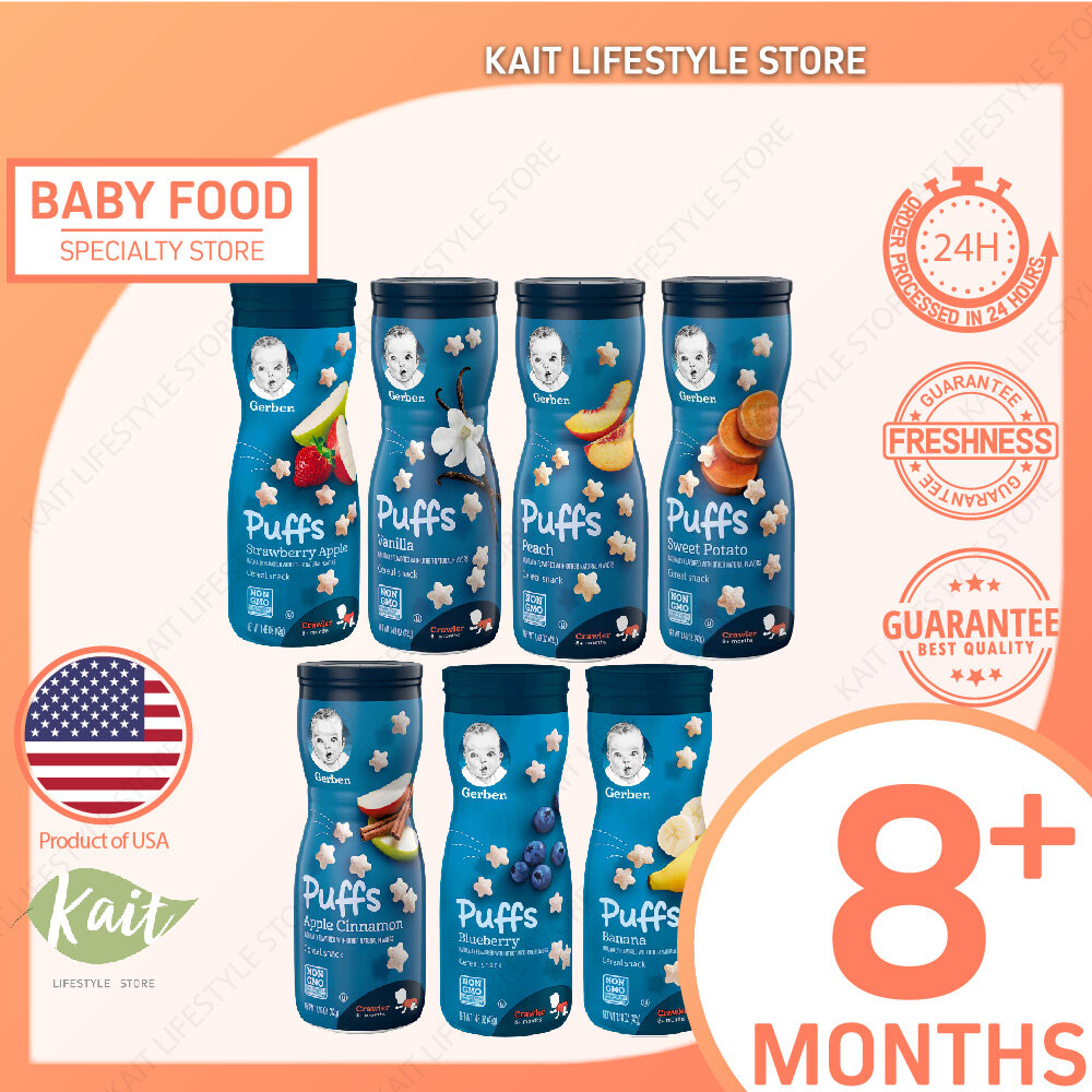 gerber puffs apple cinnamon