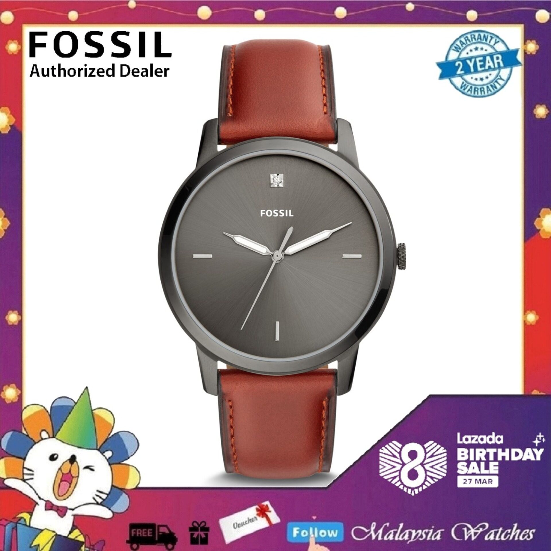 Fossil on sale minimalist carbon