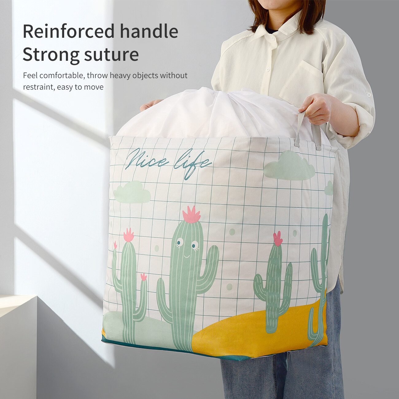 Homenhome Comforter Storage Bag Dustproof Clothes Organiser Cabinet Container