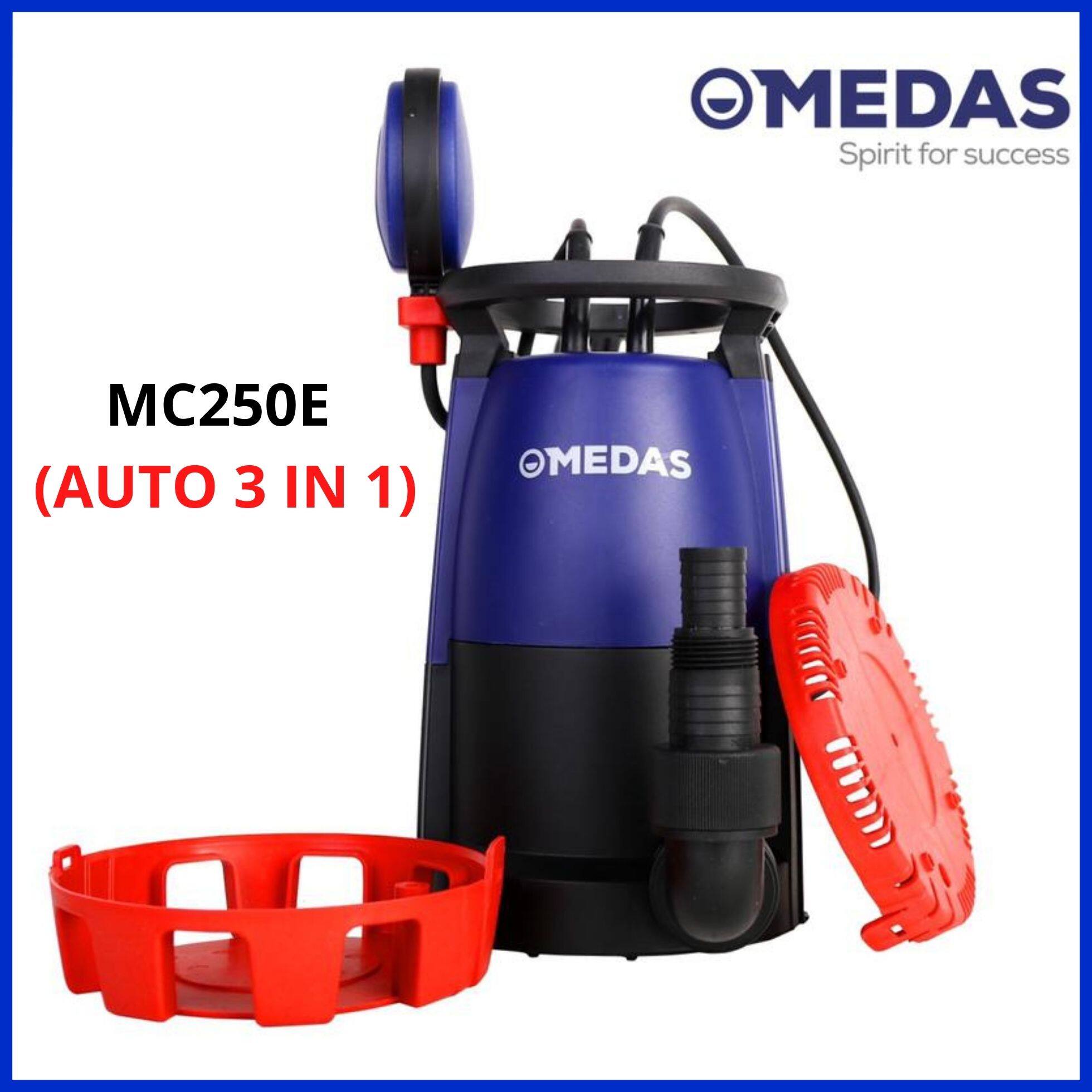 Medas Fish Pond Submersible Pump MC250E (3 IN 1) & SA250F Auto