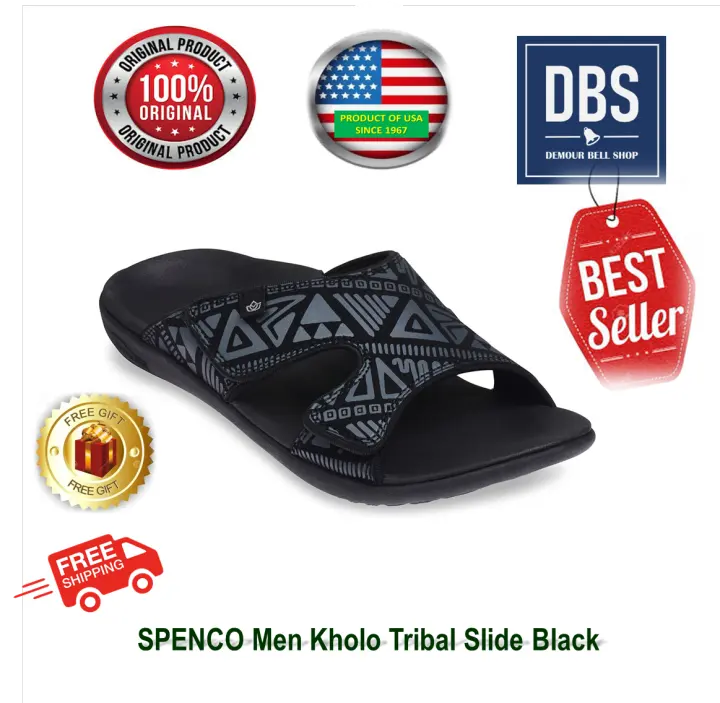 spenco men's tribal slide sandal