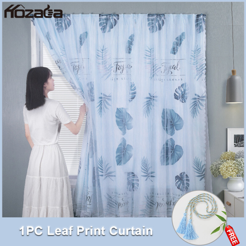 Hozada Rèm cửa Độ bóng 40% -50% Thích hợp cho phòng ngủ phòng khách 1 PCS 1pcs Curtains Blackout Shading Curtains UV Protection Draperies Home Bedroom Printing Balcony Thermal Insulated Curtains120x150cm/180x180cm