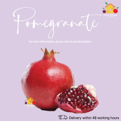 [PBS Pasar Borong Selayang] Fresh Pomegranates / Buah Delima (Ready Stock)