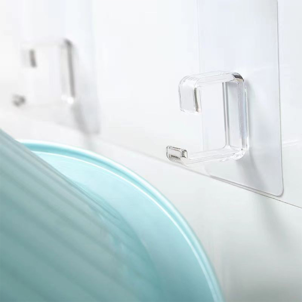 Polocat Móc Treo Chậu Rửa Giá Để Đồ Bồn Rửa Tự Dính Phụ Kiện Kệ Móc Treo Bồn Rửa Phòng Tắm Tiết Kiệm Không Gian