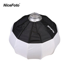 Nicefoto 50cm/20inch có thể gập lại phong cách đèn lồng Softbox hình quả bóng hộp mềm với Khung máy ảnh Bowens nhanh chóng-cài đặt di động cho Speedlite đèn flash đèn nổ phòng chụp