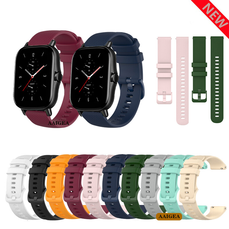 20mm Silicone Soft Watch Band Strap For Amazfit Neo / GTS 2 2e 2 mini / Pop