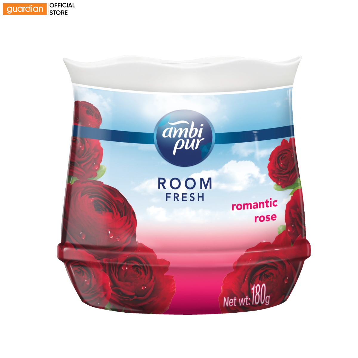 Ambi Pur Gel Fresh 180G Romantic Rose Lazada