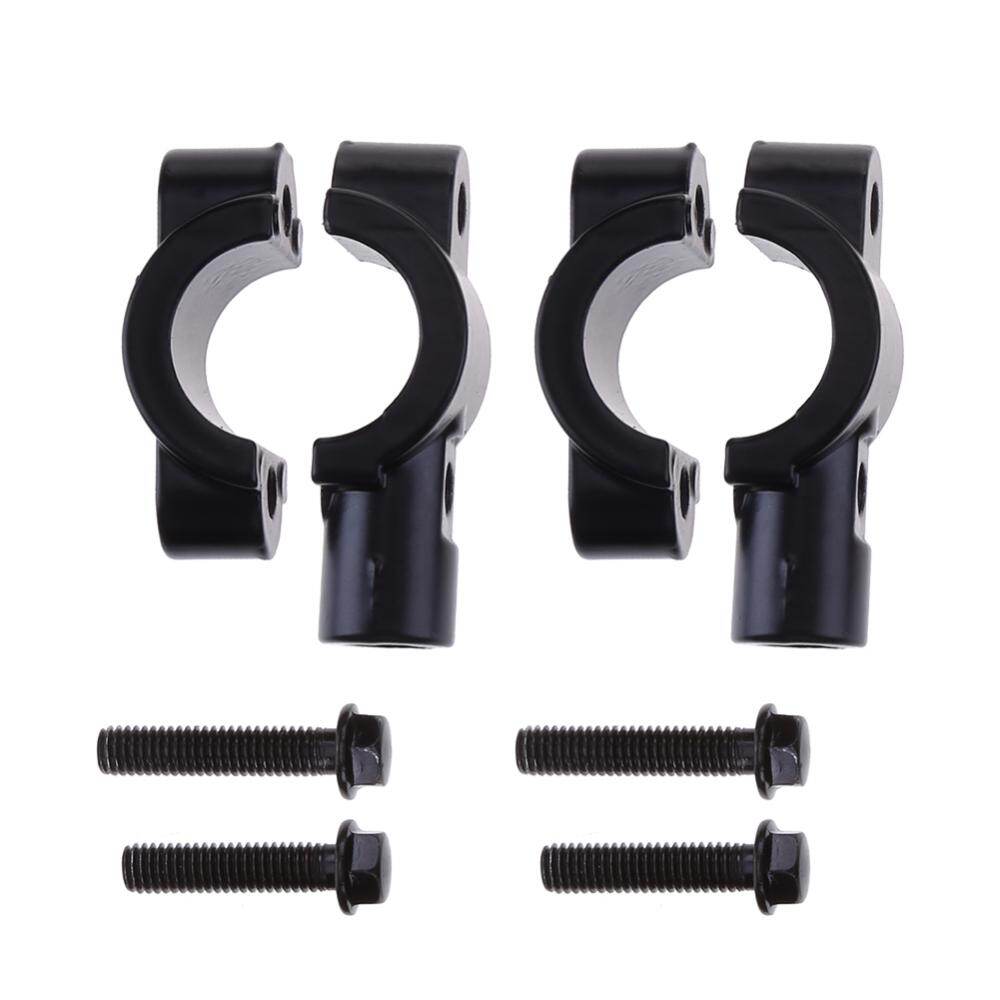 2 cái Kính Chiếu Hậu Xe Máy Giá treo gương chủ 22mm tay nắm mô tô giá treo gương kẹp gắn dễ dàng cài đặt phụ kiện