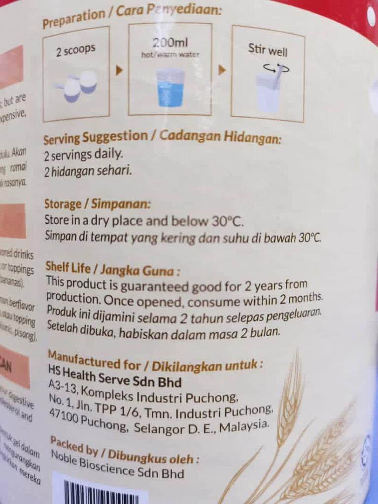 Active Your Life Active Life Activelife Oat Plus 23 600 Gm Lazada