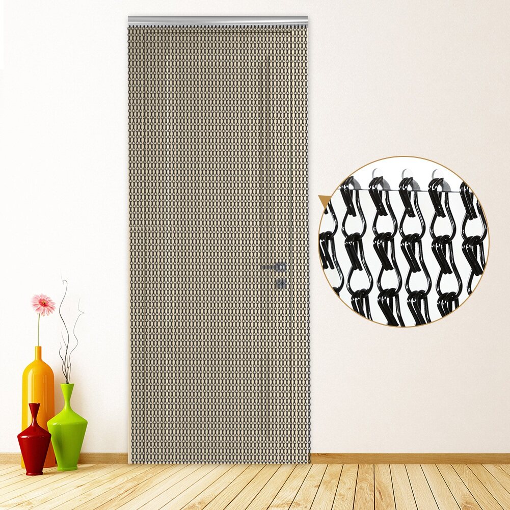 metal chain fly pest insect door screen curtain control