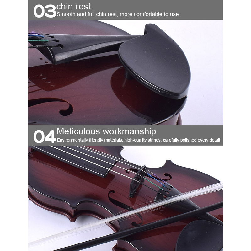 【Yidea hongkong】đồ chơi đàn violin điện tử cho trẻ em đàn violin cho người mới bắt đầu mô phỏng nhạc cụ dây có thể điều chỉnh
