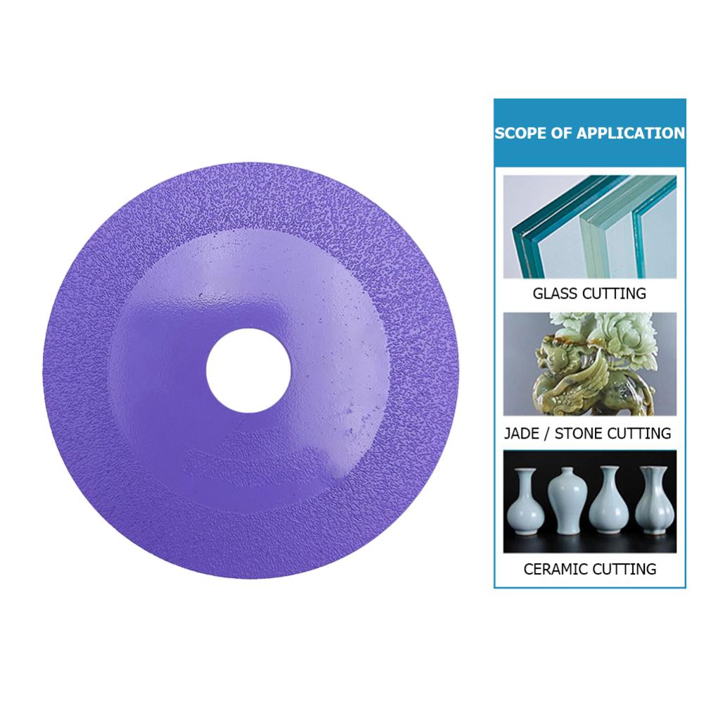 【Top quality】Glass Cutting Disc Diamond 20mm Inner Hole Polishing Grinding Saw Blade Sharp Brazing Grinding Disc for Glass Tile Jade