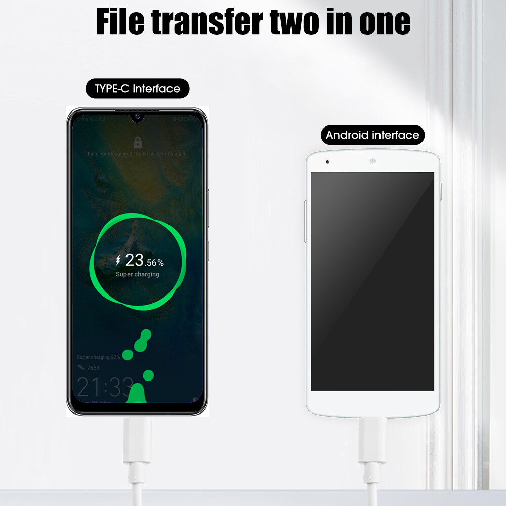 Loại C để Cáp dữ liệu Micro USB Cáp điện thoại di động Đồng bộ sạc nhanh dây dữ liệu bền cáp chuyển đổi USB