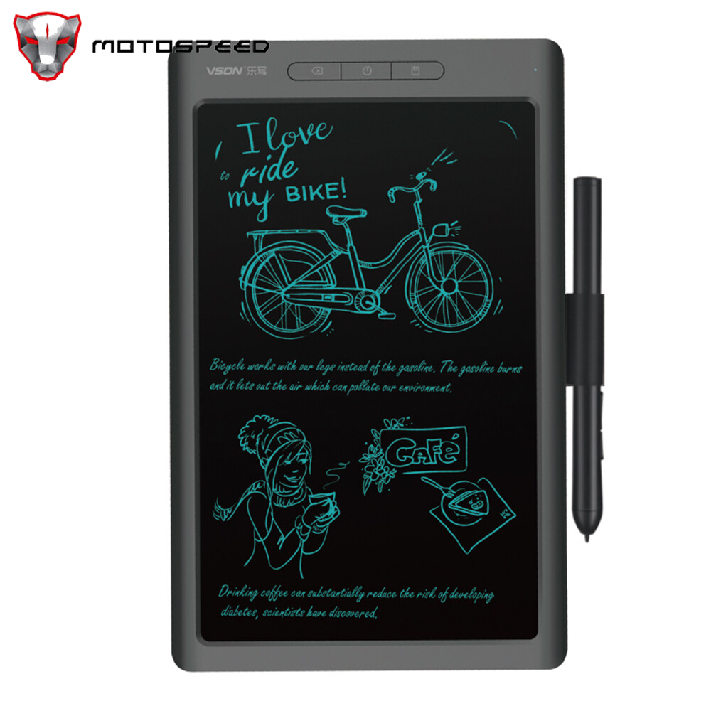KKmoon VSON Smart Graphics Tablet Digital Drawing Tablet 8192 Levels Pressure Sensitivity Synchronous Notes Transmission White