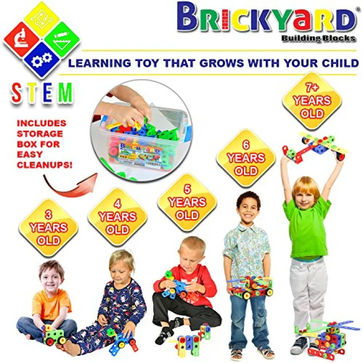 brickyard building blocks 163 pieces