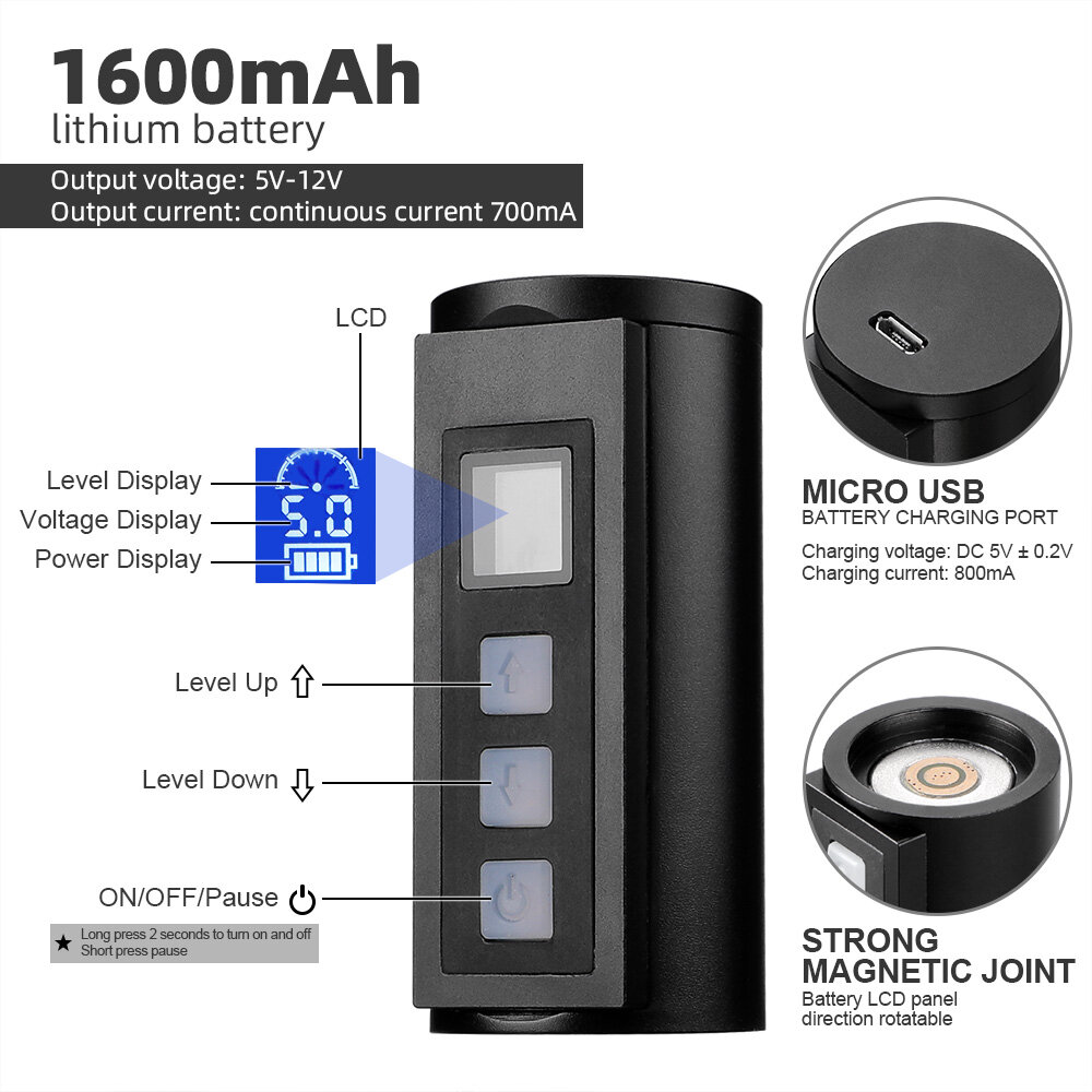 STIGMA Wireless LCD Display Tattoo Pen RCA interface USB Rechargeable Rotary Tattoo Machine Makeup Equipment