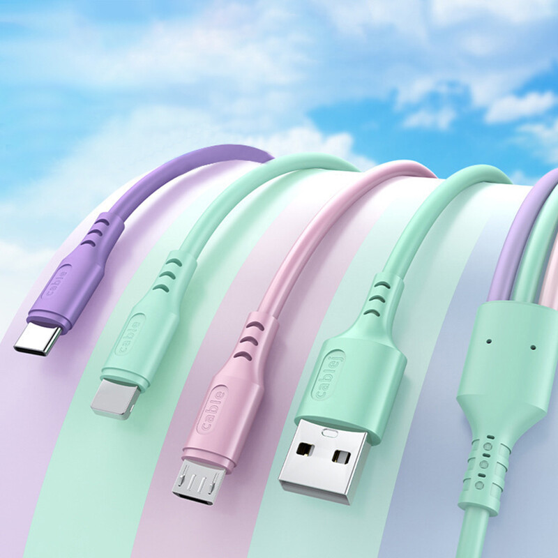 NIEN Fast Charging Apple/ Android /TYPE-C Cable 3 In 1 Charger USB Cable Data Line