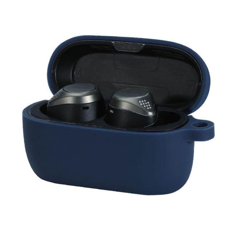Soft Silicone Earphone Case Shockproof Protective Cover Shell for Jabra Elite Active 75t Bluetooth Headphones Headset Accessories