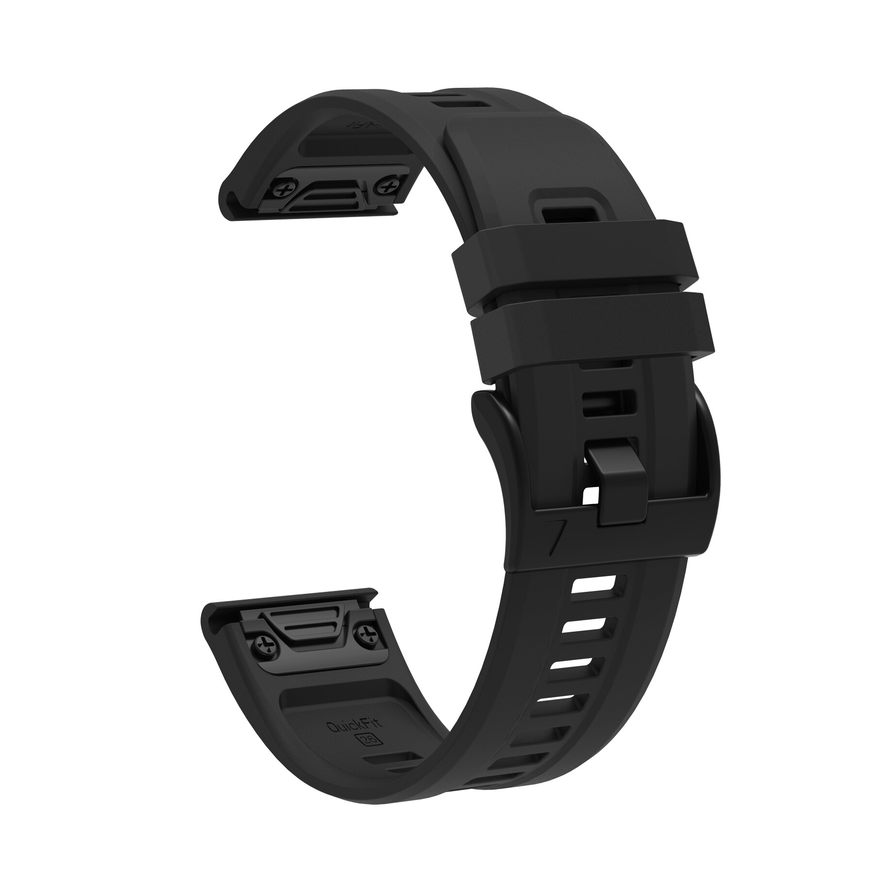 26mm silicone bracelet for garmin fenix 7x/6x pro/5x plus/3 hr/tactix 7 pro/enduro/mk2 mk2i mk1 strap quick release watch band