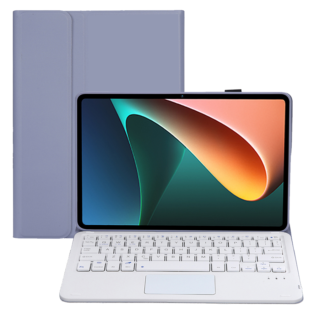 Touchpad keyboard case for redmi pad se 11 inch 2023/xiaomi mi pad 5 pro/5 11 inch 2021/redmi pad 10.61 inch 2022/xiaomi pad 6/6 pro 11 inch 2023, detachable touchpad keyboard with slim stand case
