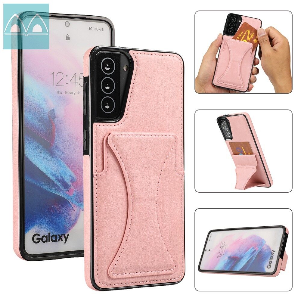 Case For Samsung Galaxy S10/S10E/S10 Plus/S20/S20 Plus/S20 Ultra/S20 FE/S21/S21 Pllus/S21 Ultra/S21 FE/S22/S22 Plus/S22 Ultra/Note 20 Ultra Leather Cover with Card Holder Wallet Stand Shockproof Phone Casing
