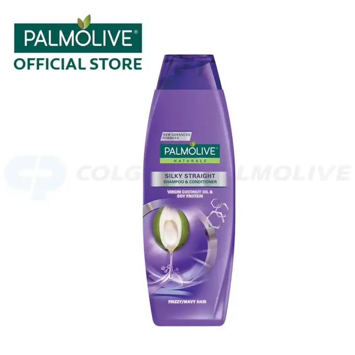 Palmolive Naturals Silky Straight Frizzy Wavy Hair Shampoo