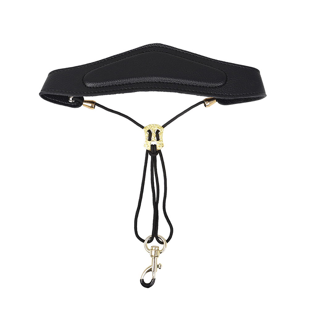Sax Neck Strap Adjustable Saxophone Leather Nylon Padded With Alto Sax Neck Strap Padded