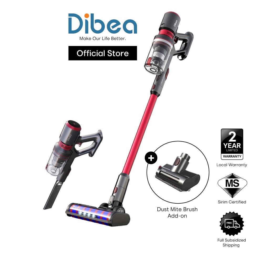 Dibea F20 Max Cordless Vacuum Cleaner 