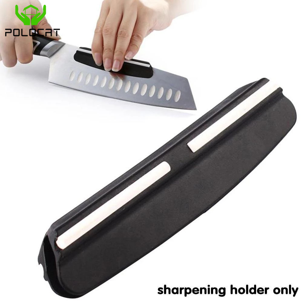 Polocat Phụ Kiện Đá Mài Dẫn Hướng Góc Bằng Nhựa Chuyên Nghiệp Lưỡi Dao Sắc Bén Nhà Bếp Dụng Cụ Kim Cương Sắc Bén Dụng Cụ Mài Dao