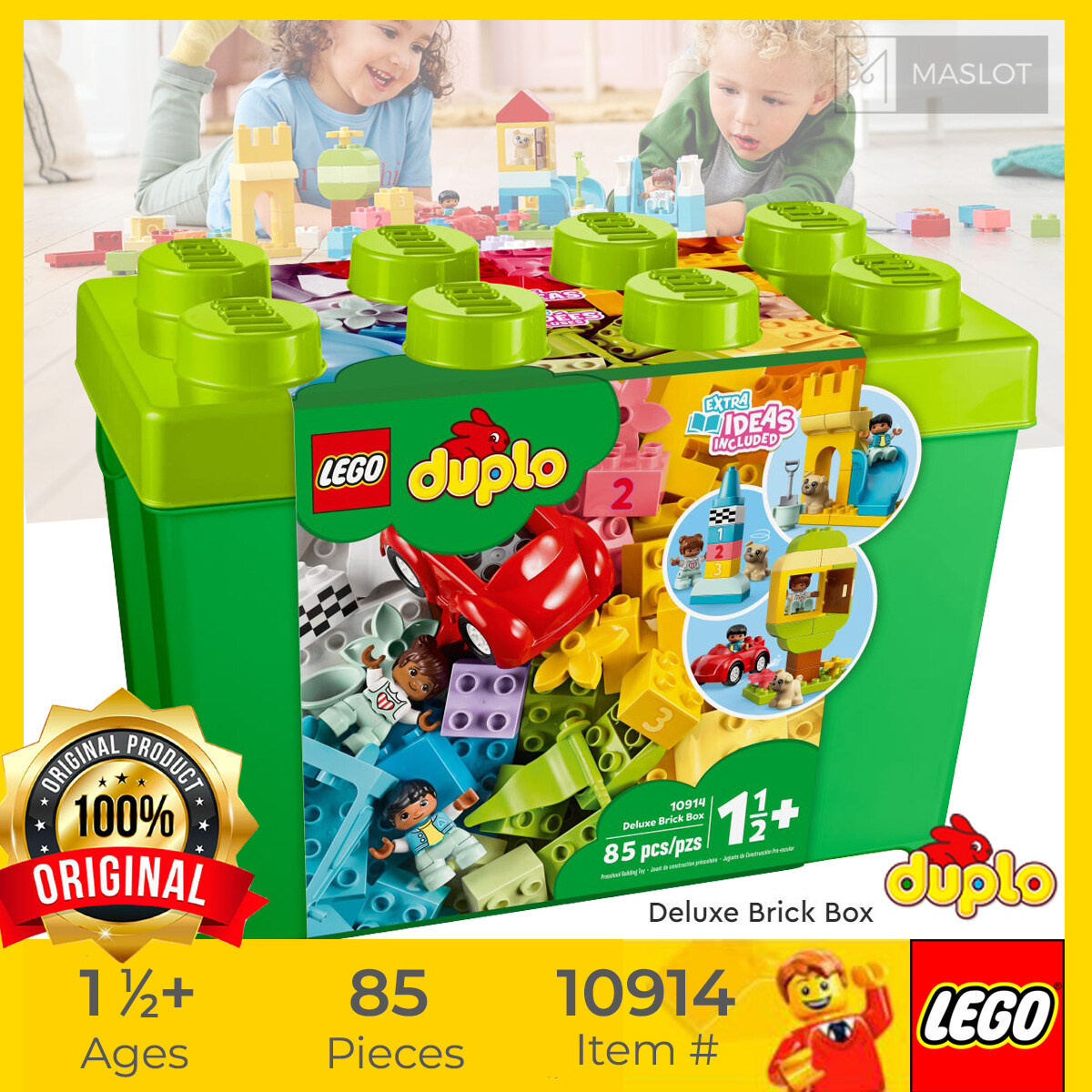 lego duplo deluxe brick box 10914