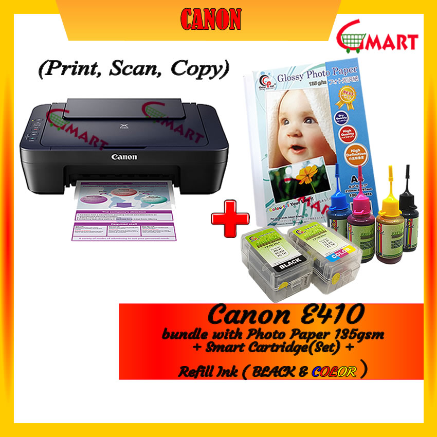 Canon Pixma E410 Ink Effeccient Printer 