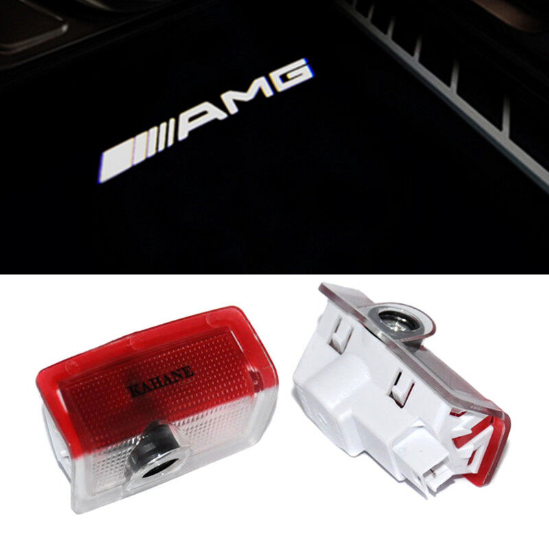 2X Led Car Door Welcome Light Projector Logo Lamp For Mercedes Benz W212 W213 W205 AMG W177 V177 W247 W246 W176 GLA GLC X253 GLE
